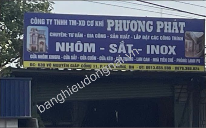 bảng hiệu bạt hiflex Đồng Nai