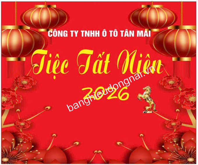 in phông bạt tất niên cho các cơ quan đơn vị tại Biên Hòa