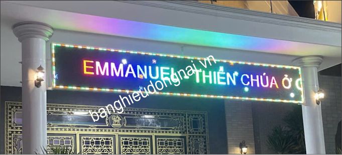 Thi công bảng hiệu Led Tại Biên Hòa