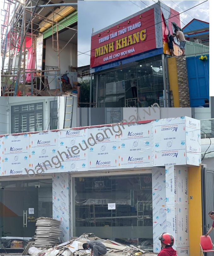thi công bảng hiệu quảng cáo tại Đồng Nai thực tế