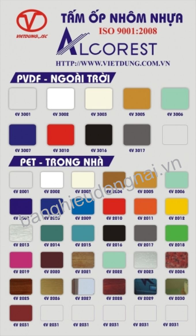 catalogue alu alcorest tại Đồng Nai