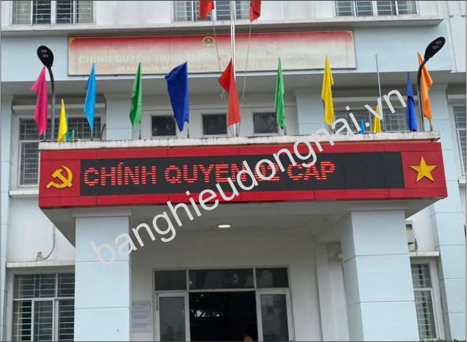 Làm Màn Hình LED Đồng Nai – Bảng Hiệu LED Ma Trận 1 Làm bảng led ma trân cho ủy ban nhân dân phường phước tân, Đồng Nai