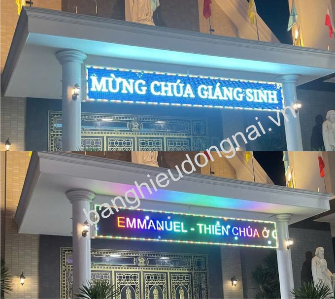 Làm Màn Hình LED Đồng Nai – Bảng Hiệu LED Ma Trận 4 Led ma trận đồng nai
