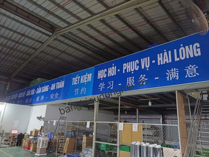 làm bảng hiệu quảng cáo kcn tam phước