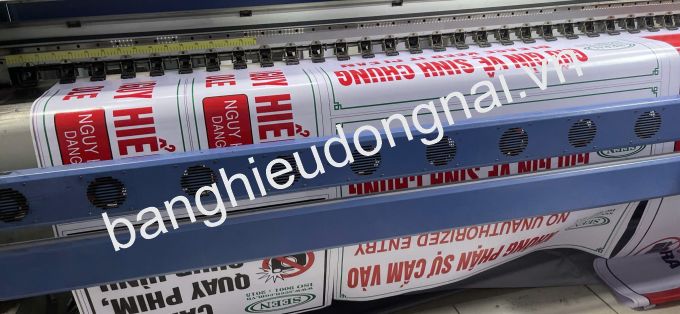 máy in bạt hiflex bảng hiệu chuỗi Biên Hòa