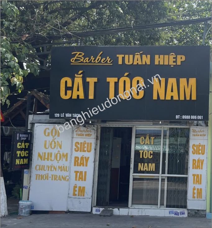 làm bảng hiệu alu chữ nổi tại Dĩ An HCM
