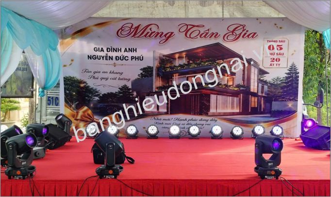 Thi công backdrop tại Thuận An