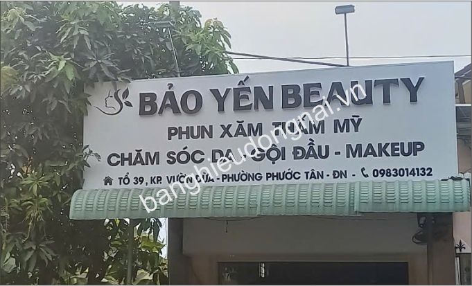 bảng hiệu spa-toc-nail biên hòa