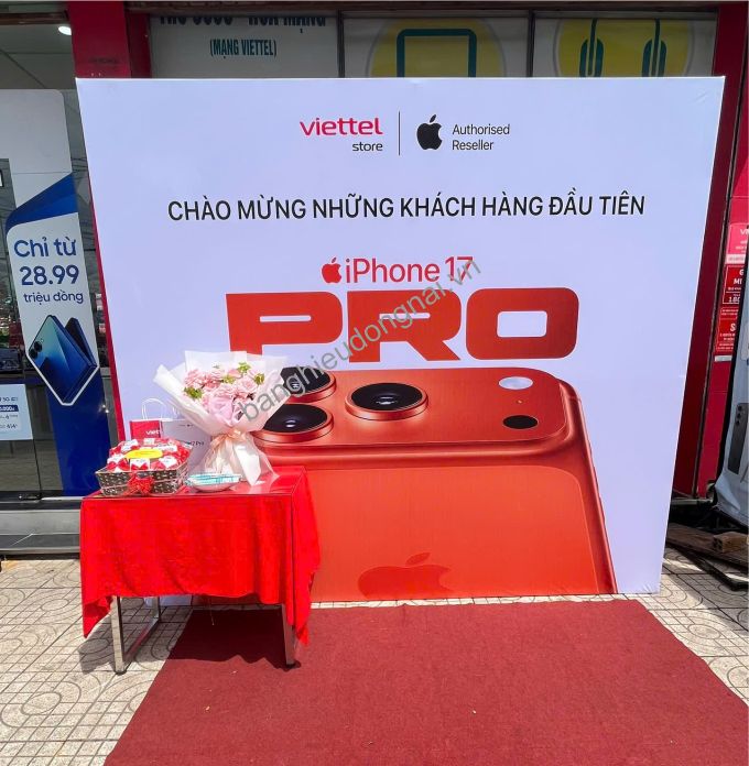 làm backdrop sự kiên tại bình dương