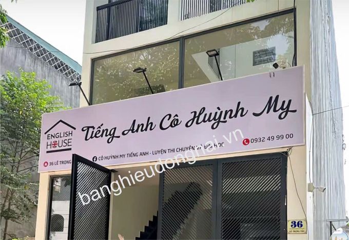 quảng cáo Trảng Bom giá rẻ bảng hiệu alu chữ nổi đẹp