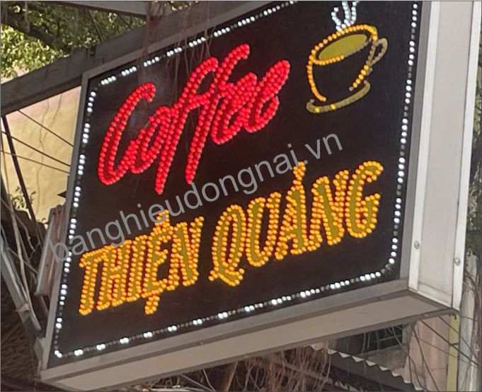Thi công bảng hiệu LED quảng cáo tại Long Bình Biên Hòa