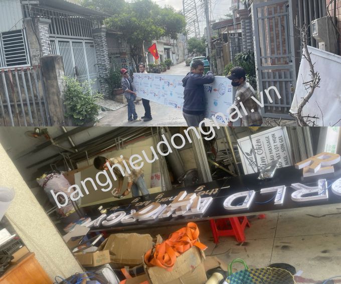 thi công bảng hiệu alu phường Long Thành