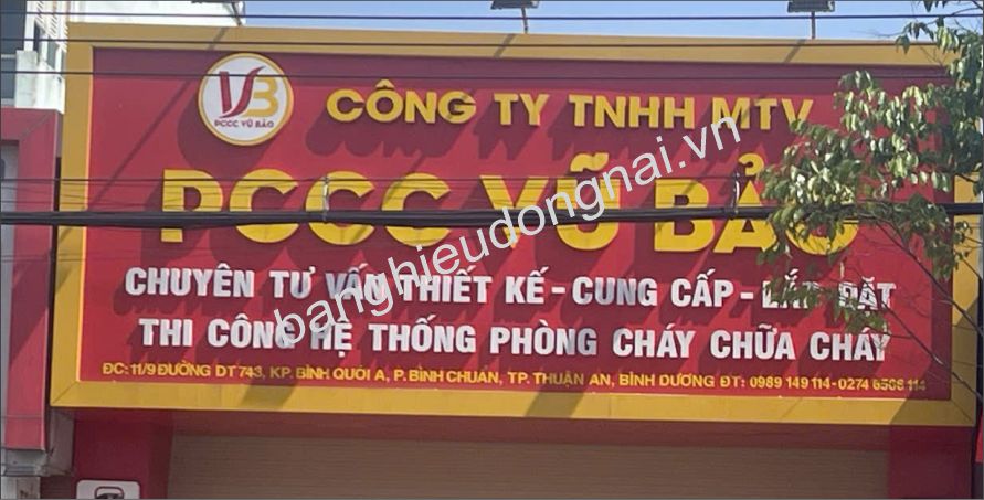 Báo giá làm bảng hiệu alu tại Thận An